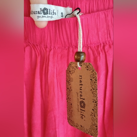 NWT Patti Palazzo Pant in Jacquard Magenta size Small - Picture 6 of 11